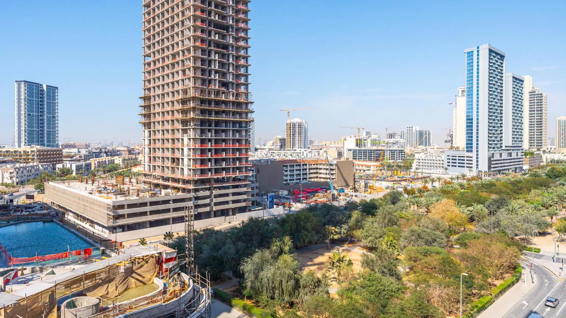 Modern Compact Studio In Jvc Dubai Apartment